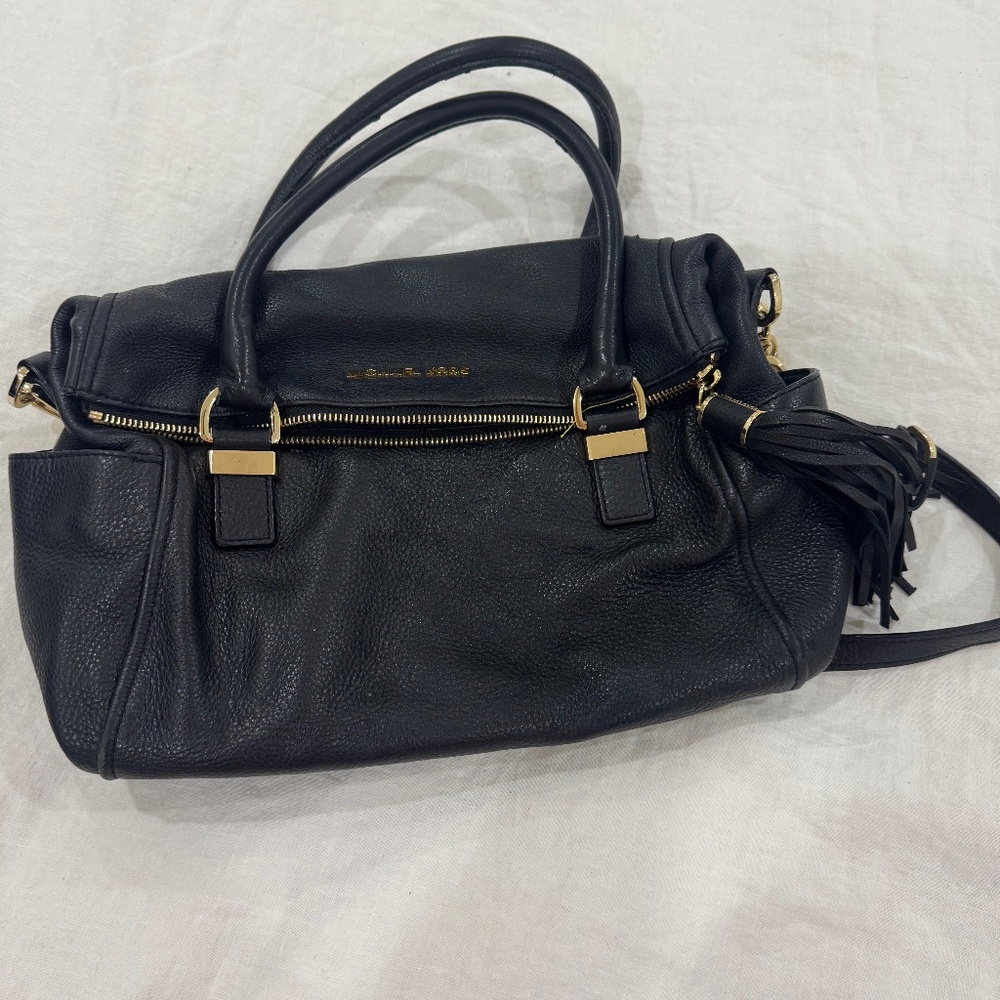 Michael Kors Small black purse gold hardware